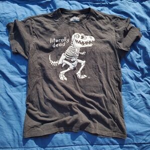 Goodie Two Sleeves "Literally Dead" Dinosaur Tshirt